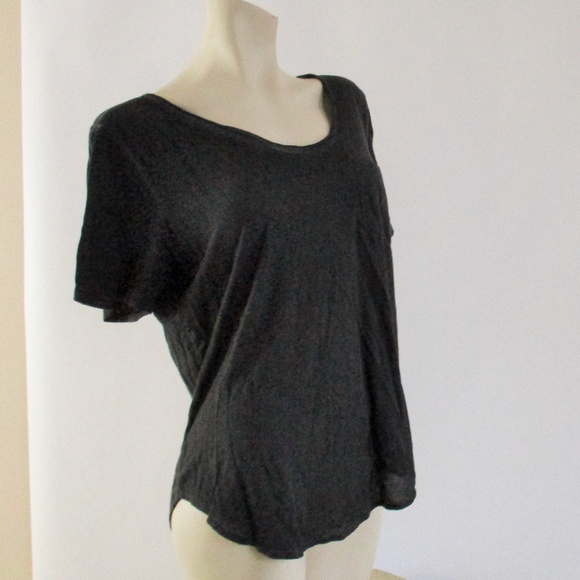 Calvin Klein Tops - Calvin Klein Burnout Tee Gray Size Large